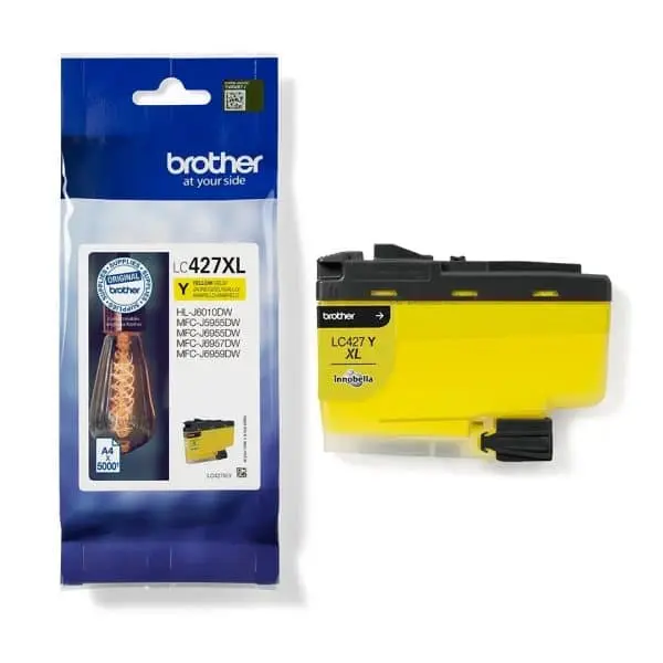 Γνήσιο Brother LC427XL Μελάνι - Κίτρινο