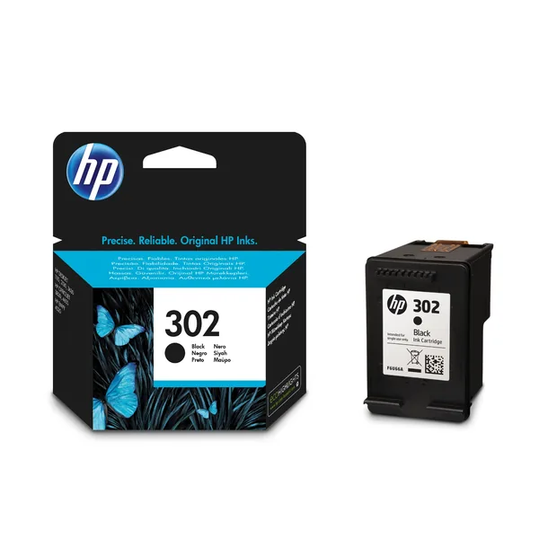 Оригинальный HP 302 Чернила - Чёрный