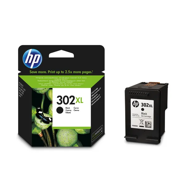 Оригинальный HP 302XL Чернила - Чёрный