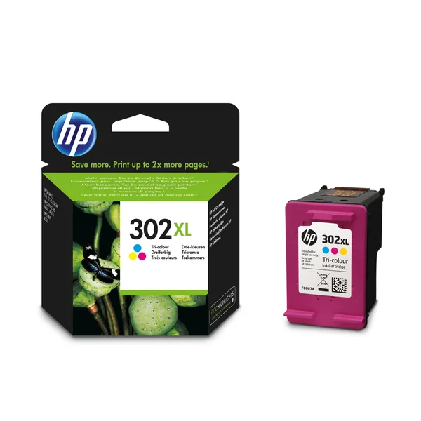 Оригинальный HP 302XL Чернила - Цвет