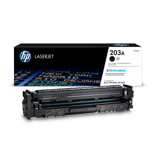 Оригинальный HP 203A - (CF540A) Тонер - Чёрный
