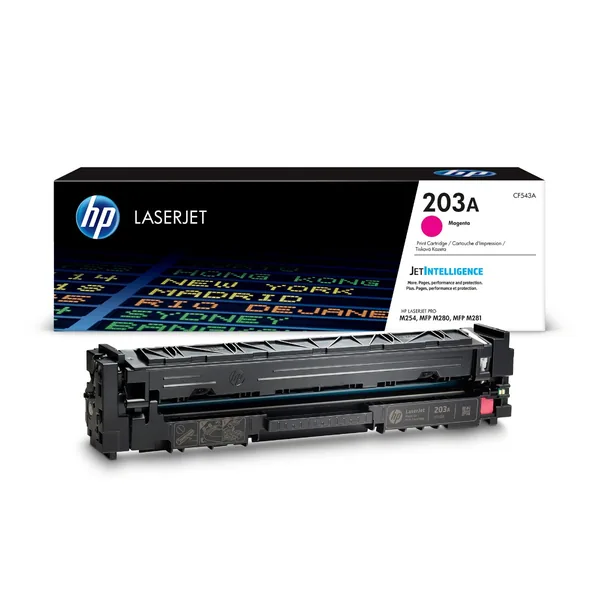 Оригинальный HP 203A - (CF543A) Тонер - Пурпурный
