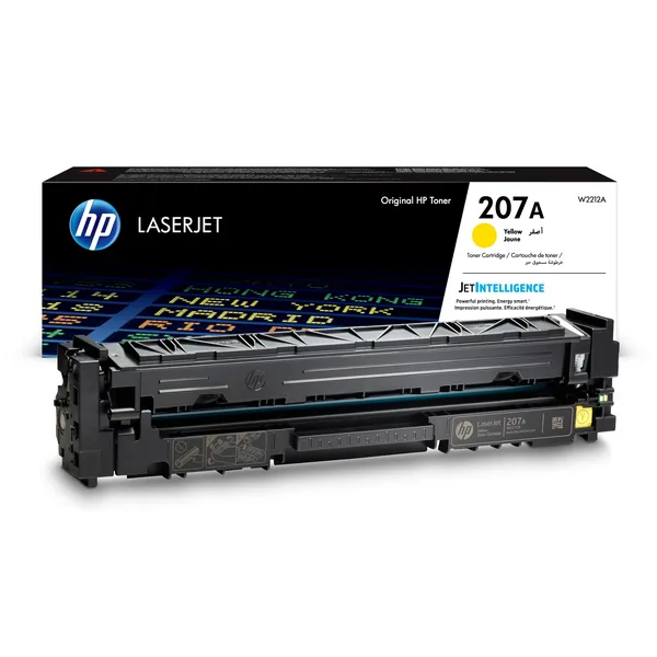 Оригинальный HP 207A - (W2212A) Тонер - Жёлтый